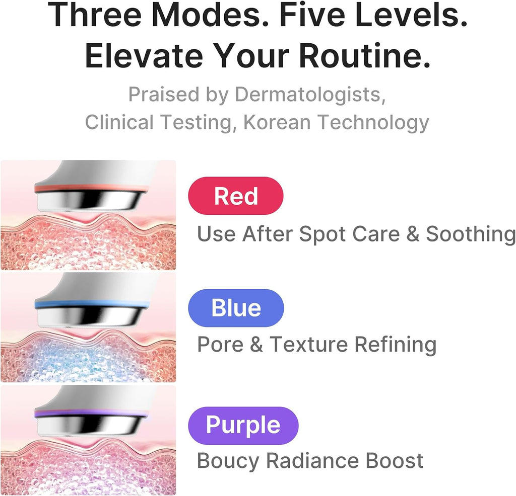 medicube Mini Booster Pro Plus - Portable Facial Device for Radiance, Pink