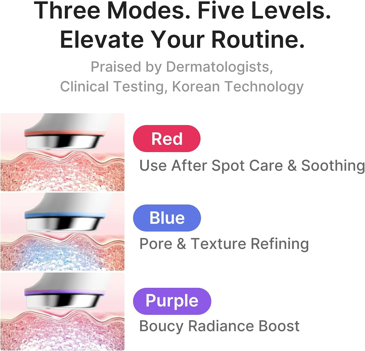 medicube Mini Booster Pro Plus - Portable Facial Device for Radiance, Pink