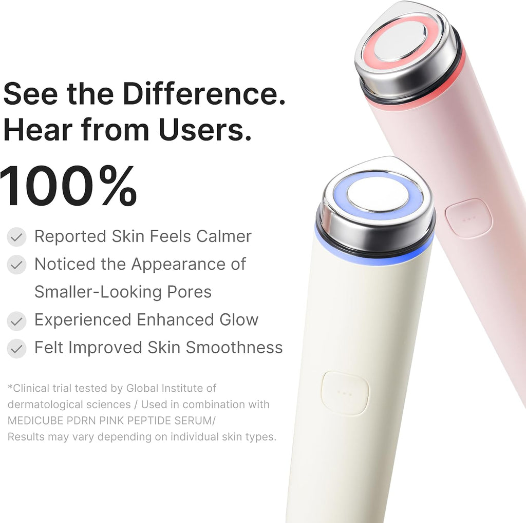 medicube Mini Booster Pro Plus - Portable Facial Device for Radiance, Pink